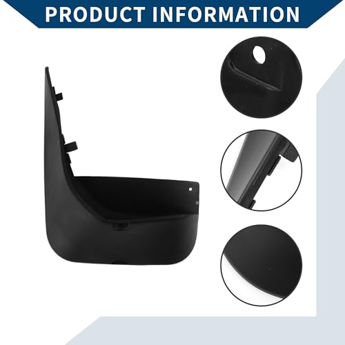 Image of Mud Flaps Splash Guards W /Mount Accessories for Mercedes-Benz S Class 2008-2014 Front and Rear Mud Guards 1 Set
