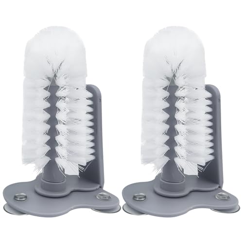 TTYSHIP® 2 Pièces Brosse de Nettoyage Verre, Double Face...