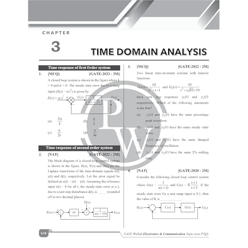 Image of (Old Edition) PW GATEWALLAH Electronics & Communication Engineering Previous Solved Papers 2026 PW [Jun 09, 2025] PW