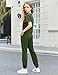 Arshiner Cute Outfits for Girls 2 Pieces Tracksuits Jogger Suits Sweatsuits Set Army Green 14-15 Years Old