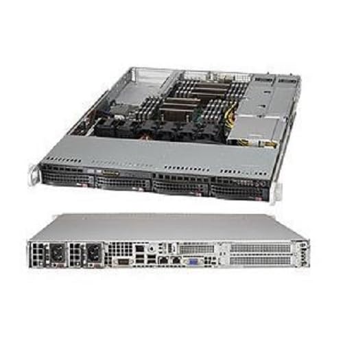 Supermicro SYS-6018R-WTR 1U Barebone Dual Intel CPU X10DRW-i, 815TQ-R706WB