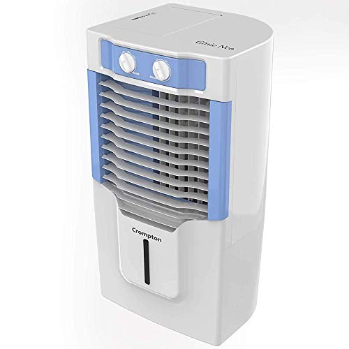 Crompton Ginie Neo Personal Air Cooler - 10L, White and Light Blue preview 2