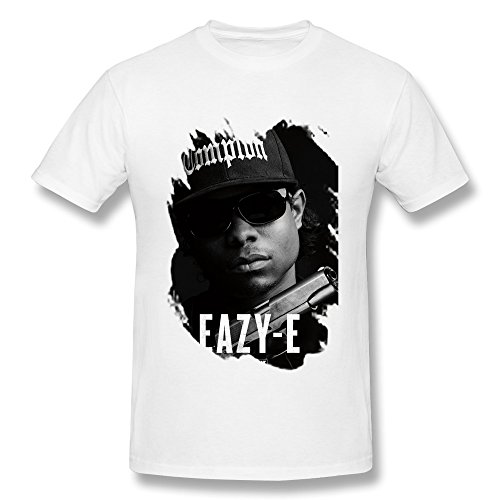 Elma Ellen Straight Outta Compton NWA Eazy E T Shirt For Men Black Xxlarge