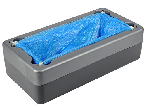 Automatic Shoe Cover Dispenser (Model MS2-305) by The Emperor of Gadgets(Shoe covers not including)