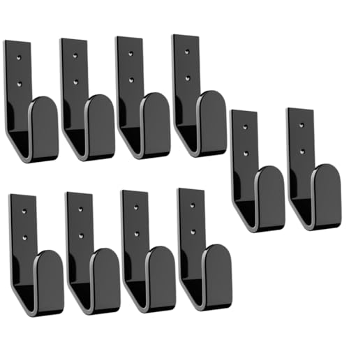 KICHOUSE 5sets Keyboard Wall Mount Rack Acrylic Holder Space-Saving Wall Mount Design 2pcs*5