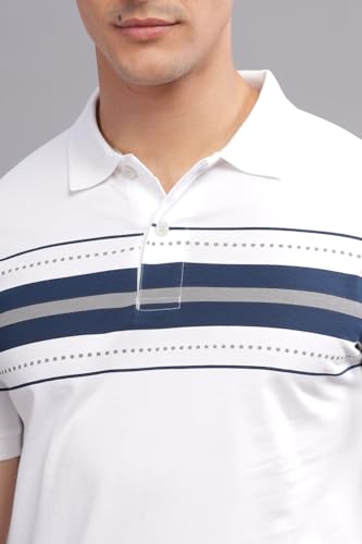Image of ADRO Regular Fit Polo T-Shirt for Men| Printed Polo T-Shirt | Cotton Polo T Shirt