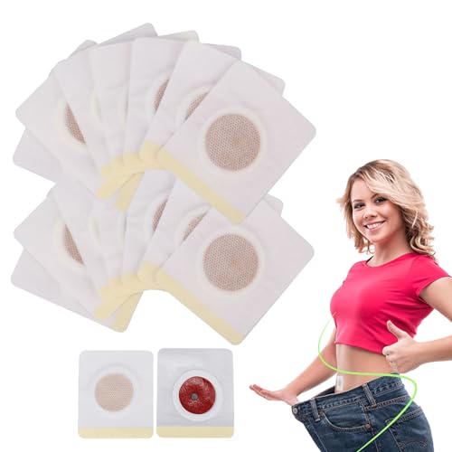 Pegatinas para pérdida de peso, 60 parches delgados para quemar grasa en el abdomen, parches adelgazantes para adelgazar rápidamente, acelerar el metabolismo, adelgazar y adelgazar con la piel, para