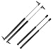 Produktbild Frankberg 4x Gasfeder Dämpfer Heckklappe Heckscheibe Kompatibel mit Grand Cherokee III WH WK SUV 2005-2010 Replace# 55394472AA