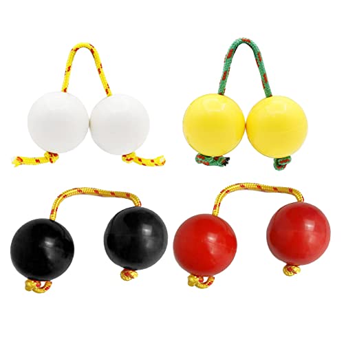 Generic 1 par ABS Hand Shaker Sand Balls Instrumento Kashaka, Dupla Cabaça Percussão, Music Egg Shak