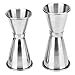 Vaso Medidor para Cócteles Acero Inoxidable 25ml/35ml/45ml Jigger de Barra Vasos Medidores de Alcohol para Medida Coctel de Alcohol de Bar Pequeno Restaurante