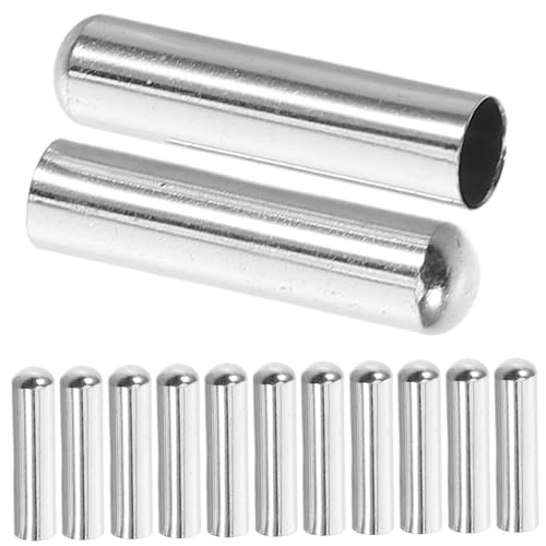 Didiseaon Shoe Lace Ends Tips 50pcs Alloy Shoelace Head Metal Shoelace Repair Parts for Sneakers Fashionable