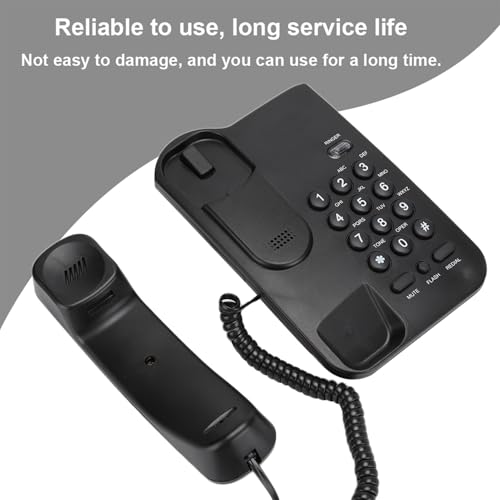 Teléfono con cable para línea fija Moofey miniatura 3