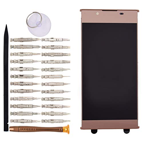 Image of LCD Touch Digitizer Screen Assembly with Frame Replacement for Sony Xperia L1 G3311 G3312 G3313 Pink