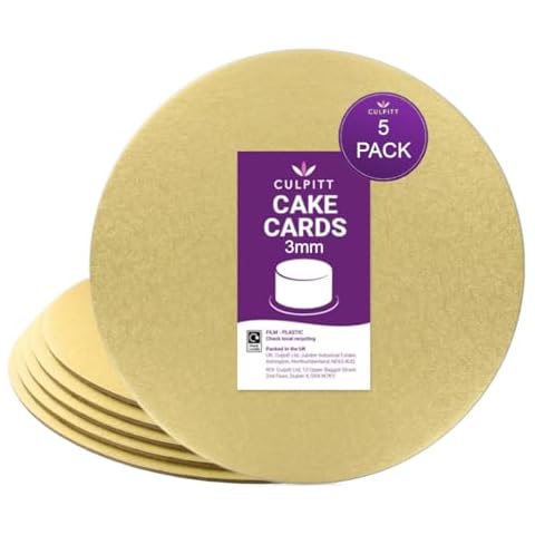 Culpitt 8" Double Thickness Cake Cards Pack Cover