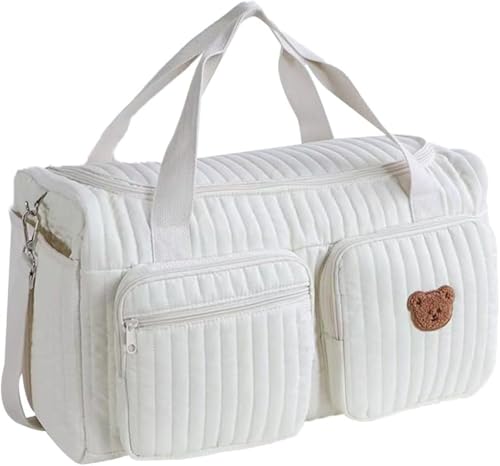 Générique Sac à langer fourre-tout pour maman - Léger - Matelassé - Grand sac à langer multifonction pour la maternité et le changement de bébé pour...