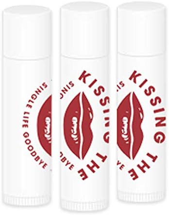 Set of 10 Bachelorette Party Lip Balm/Chap Sticks. Work Excellent as Bachelorette Party Favors or For Use as Supplies for Weddings or Bridal Showers