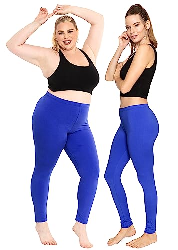 Image of STRETCH IS COMFORT Cotton Capri Leggings, Knee Length Pants, Plus Size | Soft pull-on comfort, lightweight summer feel, ankle option, casual layering, cotton leggings, black capris, under dresses