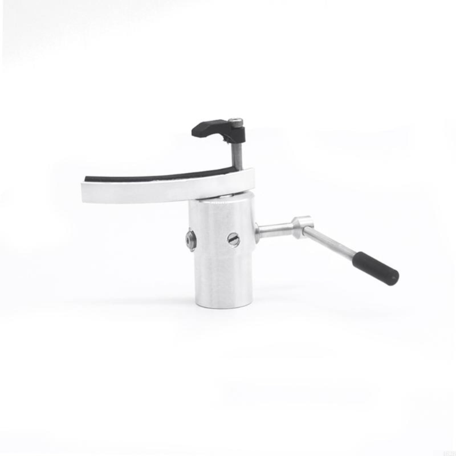 Sollevatore in metallo per giradischi Pro-Ject e1 bt, dispositivo di sicurezza di precisione per dischi in vinile, accessorio compatto argento nero per installazione audiofili (argento)