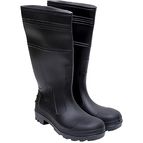 MARSHALLTOWN Rubber Concrete Boots, Plain Toe, Waterproof, BPT2