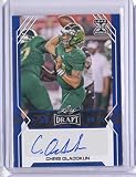 2022 Leaf Draft Autographs Blue #BA-C01 Chris Oladokun - Rookie Year