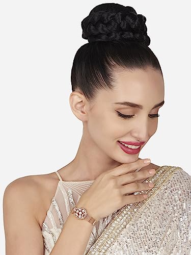 CZ Brass Bangle Kada Bracelet - ZPFK16200
