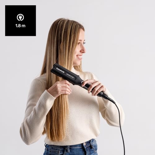 Taurus Plancha Slimlook 3 Care, 70W, 6 Temp, LCD, Autoapagado, Placas 41.5 x 100mm, Ergonómica, Cable 360º, Negra - imagen 7