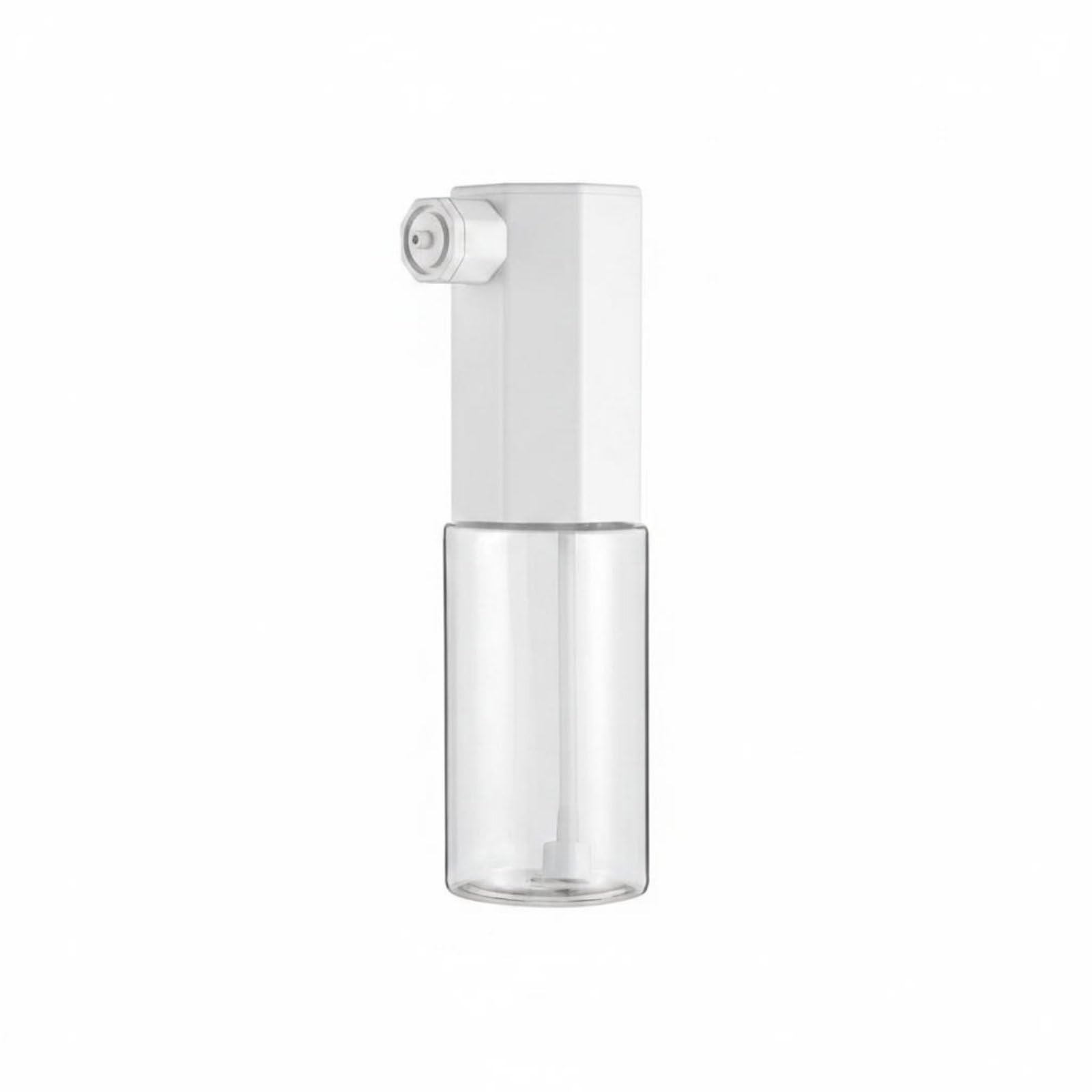 electric foam pump single-press automatic foaming bottle dense lather electric foam bottle for pet owners, bathroom, white