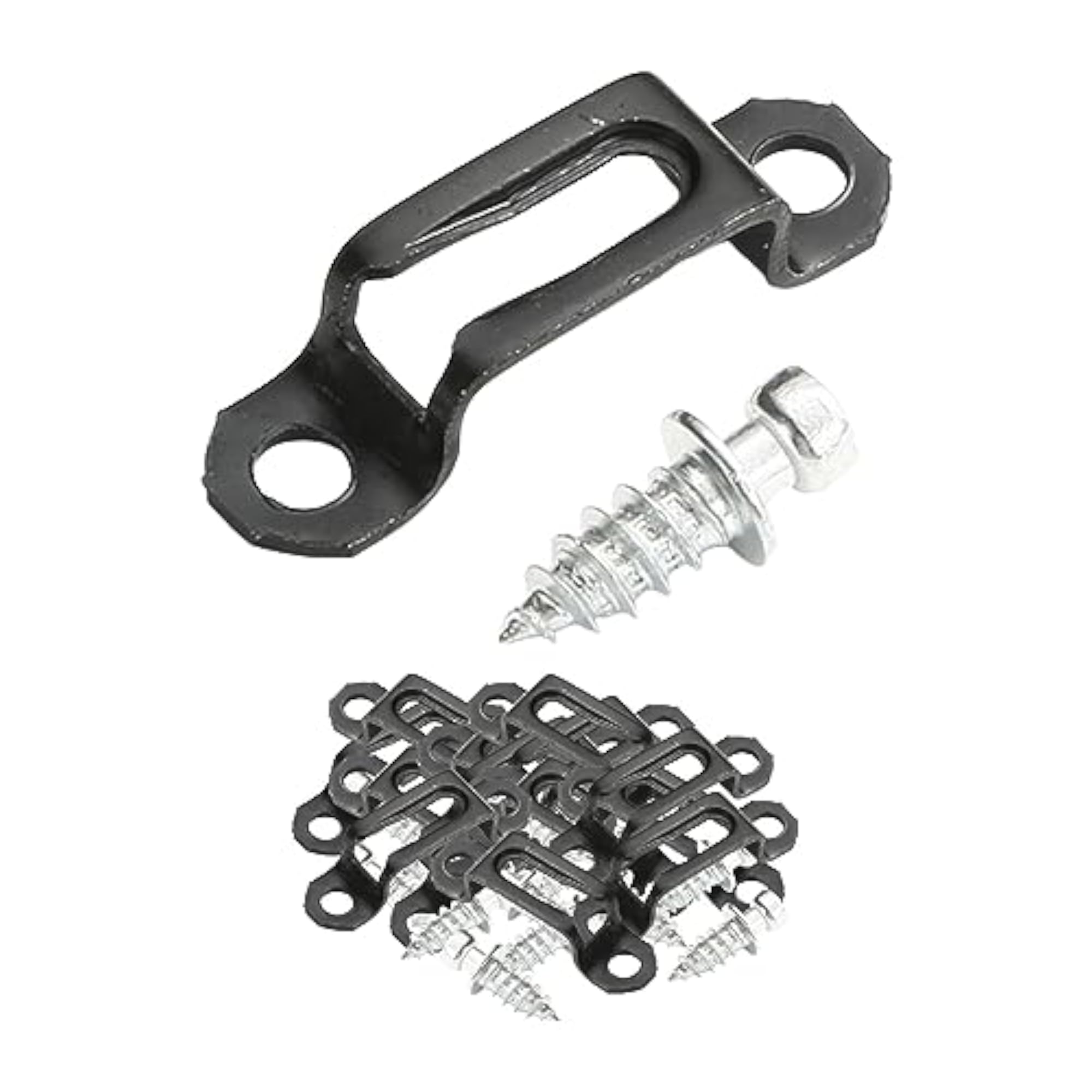 100x Invisible Connector Screw Fasteners for Cabinet Hinge Assembly
