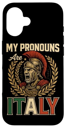 My Pronouns Are Italian Roman Legionary X}zP[X iPhone 16 p