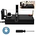 Hot Ribbon Cutter Machine Electric Adjustable Temperature 100-600℃ Portable Ribbon Thermal Cutter Tool with Screwdriver Webbing Heat Cutter for Braided Ribbon Webbing Home Use (with Fan)