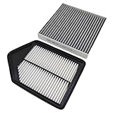 Engine & Cabin Air Filter Fit for 2010-2011 Honda CR-V CRV L4 2.4L Replace 17220-REZ-A00
