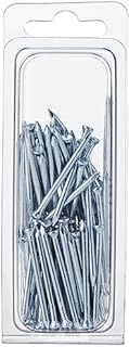 Merriway BH05876 (100 Pcs) Masonry Nail Hardened, 2.5 x 40 mm (1.1/2 Inch) - Pack of 100 Pieces