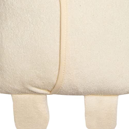 Travesseiro Naninha Urso Bordados Karinho para Bebê 31Cm X 23Cm Contem 01 Un