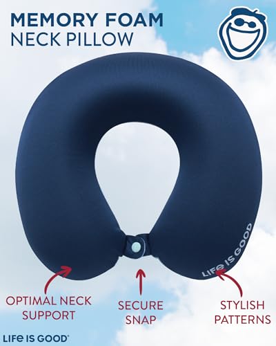 Almohada cervical de espuma viscoelástica azul miniatura 2