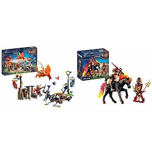 PLAYMOBIL Novelmore 71210 Novelmore vs. Burnham Raiders - Turnierplatz,...