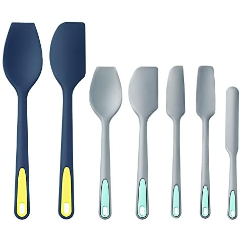 To encounter Silicone Spatula, 7 Pieces Seamless Spatula Set Cover