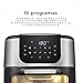 Princess 182075 Freidora sin aceite y Horno de aire caliente con Cesta...