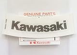 parabrisas kawasaki z750 1 Calcomanía con marca Kawasaki para parabrisas. 80 mm (ancho de la palabra Kawasaki).