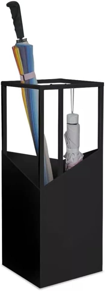 Outdoor Metal Umbrella Stand Decoration Driveway Bucket Garden Courtyard Umbrella Storage Bag