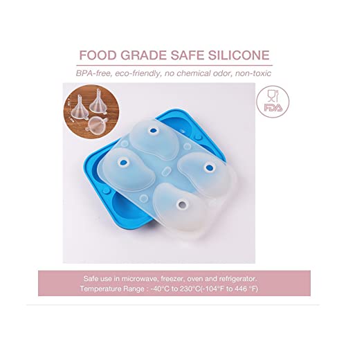 Molde de silicón 3D para hornear forma mango miniatura 6