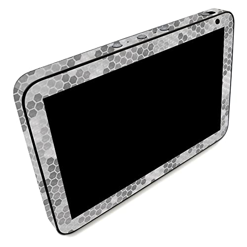 Image of MightySkins Carbon Fiber Skin Compatible with Amazon Echo Show 8 (Gen 2) - Camo Hexadots | Protective, Durable Textured Carbon Fiber Finish | Easy to Apply | Made in The USA