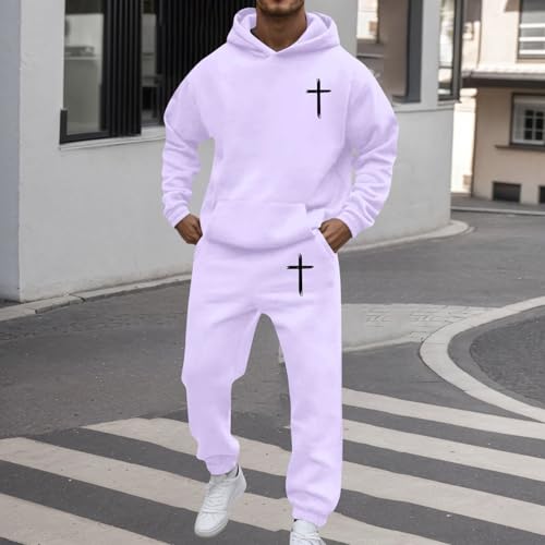 Ensemble décontracté à capuche coupe oversized prêt-à-porter chaud et doux
