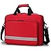 JXING Sac d'urgence Médical, Sac Premier Secours Vide, Sac Bandoulière Porter Fourmitures Médical avec Nombreuse Poches pour Étudiant Infirmièrepour Étudiant Infirmière