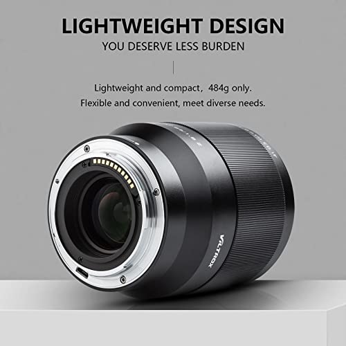 Image of VILTROX 85mm F1.8 Z Autofocus Full Frame Large Aperture Lens with STM Motor Support Eye-AF Portrait Lens Compatible for Nikon Z Mount Mirrorless Camera Z5 Z6 Z7 Z50 Z6 Z7