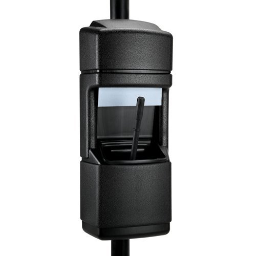 Commercial Zone Waste - N - Wipe Windshield Service Center - Black