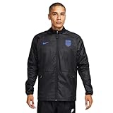 Nike U.S.A Repel Academy AWF Men's Soccer Jacket (US, Alpha, Large, Regular, Regular, Black/Bright Blue)