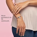 PANDORA Schlangen-Gliederarmband in Roségold 14 Karat rosévergoldete Metalllegierung aus der PANDORA Moments Collection, 18cm