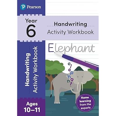 Pearson Learn at Home Handwriting Activity Workbook Year 6