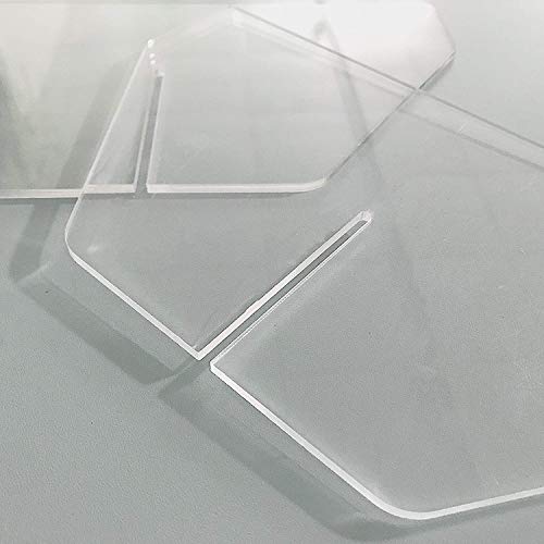 Feet Stands for Plexiglass Shield Desk Counter Sneeze Guard Protective Barrier Holder Upright Bases