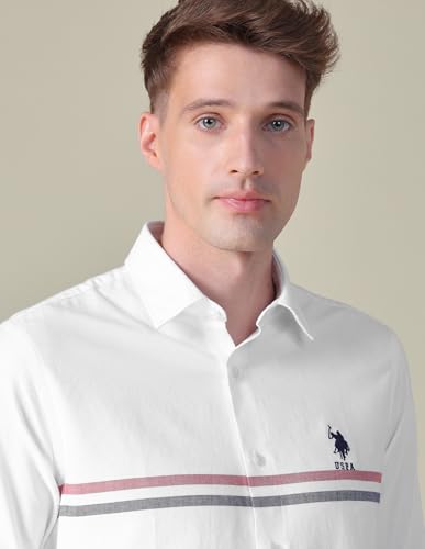 Image of Oxford Horizontal Striped Shirt